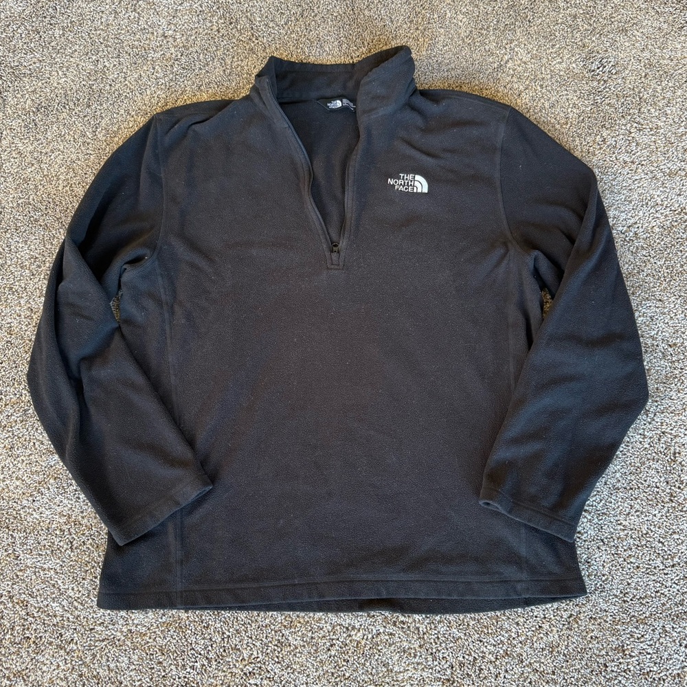 The North Face Black Fleece Pullover Mens Large